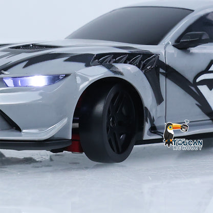 TOUCAN RC HOBBY JIABAILE 4x4 Plastic 1/36 RC Drift Car 3614 High Speed 25KM/H Gyro Model Indoor Outdoor Mini Racing Car LED Lights Battery 2.4G Radio