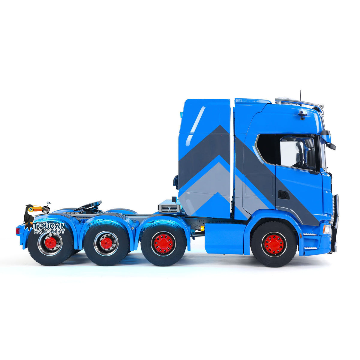 770S 1/14 RC Sattelzugmaschine 8x8 Metallchassis Fernbedienung LKW ST8 Batterie montiert LKW