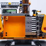 Metal 1/14 RC Hydraulic Excavator LR914 PRO MAX Remote Control Digger Construction Car 8ways Valve PL18EV LITE Radio Battery