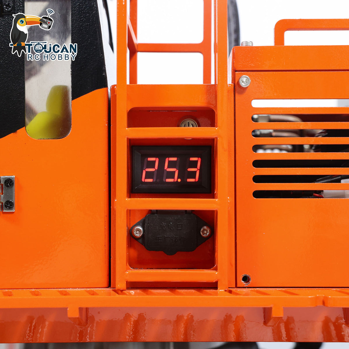 TOUCAN RC HOBBY 385CF 1/8 Hydraulic RC Excavator 150KG Heavy Duty Metal Digger PL18EV Lite FlySky i6S Radio Control Model