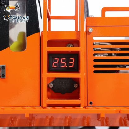 TOUCAN RC HOBBY 385CF 1/8 Hydraulic RC Excavator 150KG Heavy Duty Metal Digger PL18EV Lite FlySky i6S Radio Control Model