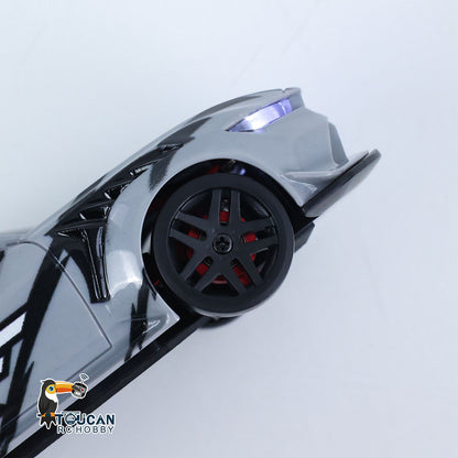 TOUCAN RC HOBBY JIABAILE 4x4 Plastic 1/36 RC Drift Car 3614 High Speed 25KM/H Gyro Model Indoor Outdoor Mini Racing Car LED Lights Battery 2.4G Radio