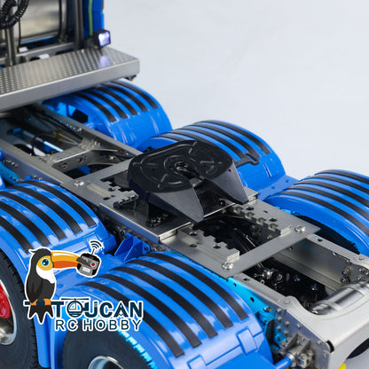 770S 1/14 RC Sattelzugmaschine 8x8 Metallchassis Fernbedienung LKW ST8 Batterie montiert LKW