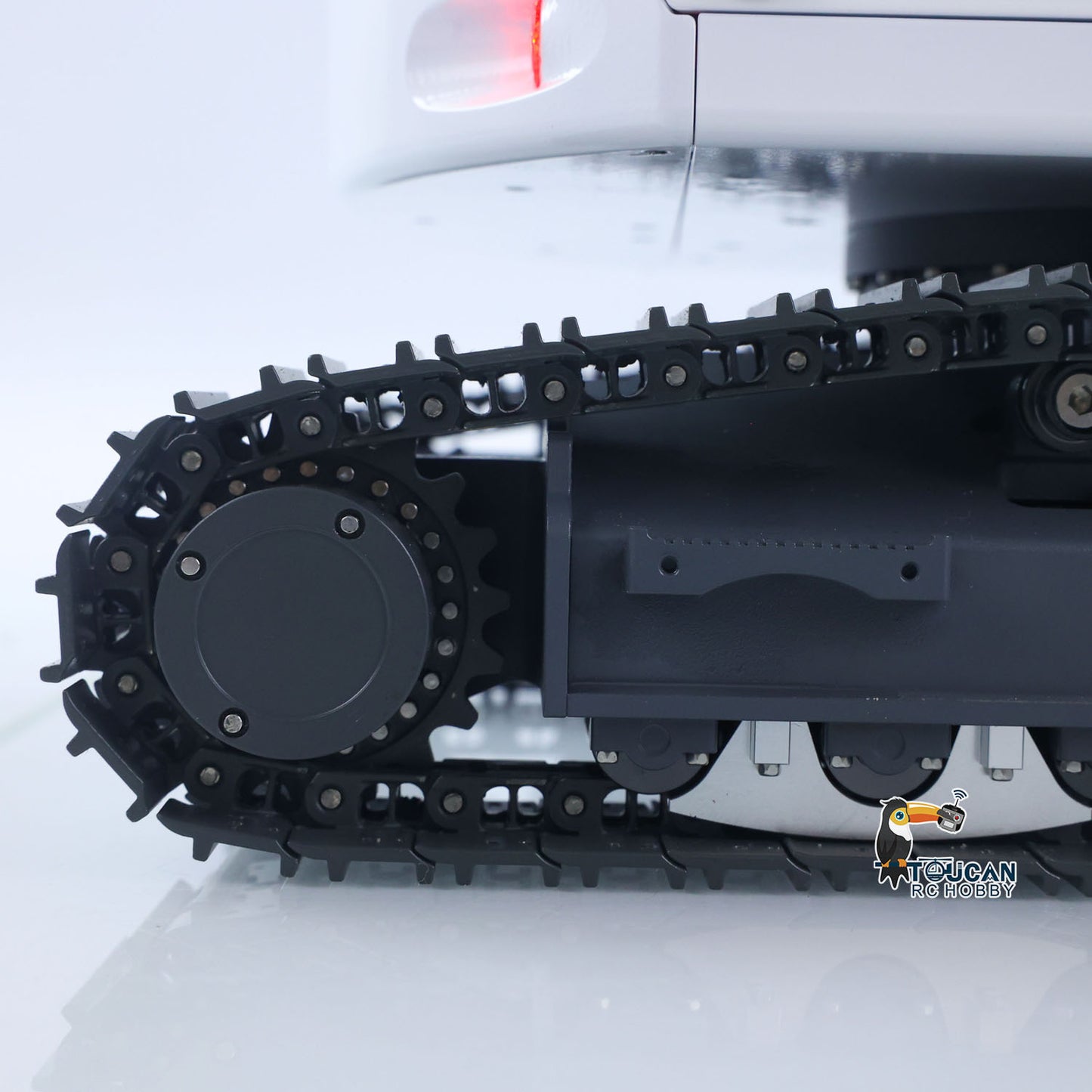 CUT 1/14 Scale 914 Metal RC Hydraulic Excavator 5-ways Valve Remote Control Digger ST8 Radio Controller Model for Hobbyists