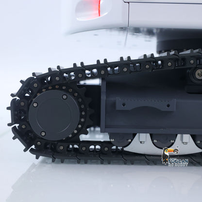 CUT 1/14 Scale 914 Metal RC Hydraulic Excavator 5-ways Valve Remote Control Digger ST8 Radio Controller Model for Hobbyists