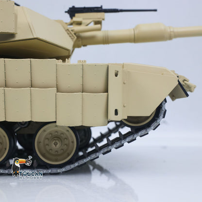 IN Stock TOUCAN 1/16 Metal RC Remote Control Tank 3918 Abrams M1A2 TUSK II Dual Flow Gearbox 360 Turret Rotary Infrared Combat Barrel Recoil FPV Battery