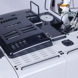 1/14 946-3 10CH Tracked RC Hydraulic Excavator Model Metal Grab Bucket Ripper Remote Control Construction Vehicle Valve Pump