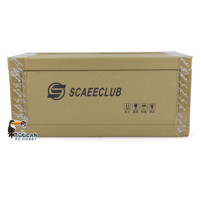ScaleClub 1/14 8x8 Metallchassis für RC Sattelzugmaschine R73 R62 Elektroautos Simulation Ersatzteile DIY Zubehör