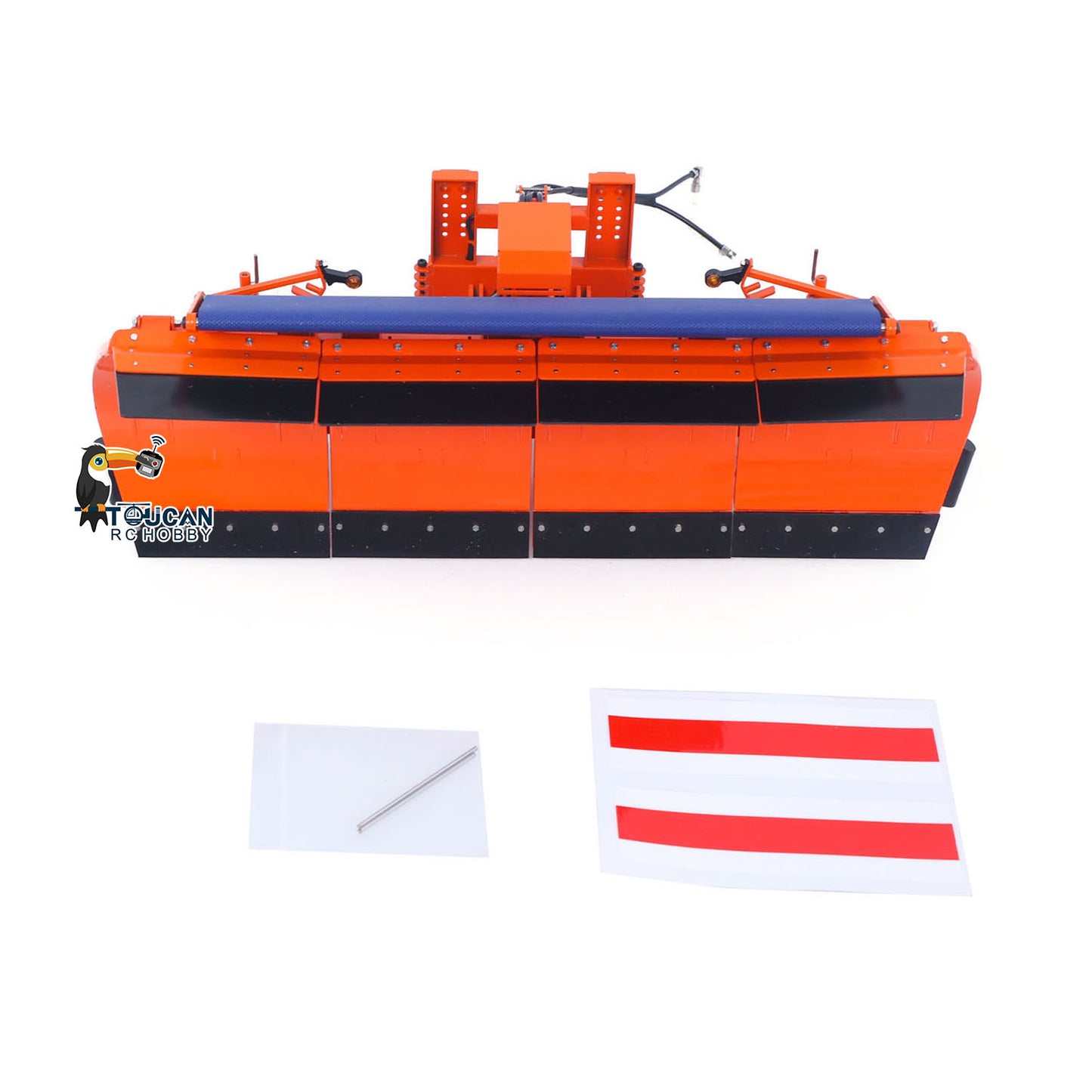 In Stock Metal Snow Blade for 1/14 Radio Control Hydraulic Roll On Off Dumper BZ 4151AK 6x6 RC Agricultural Tractor Truck Optional Part