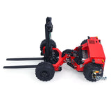 Super Frog Metal 1/14 Hydraulic Remote Control Foldable Forklift BM214 5 Valves Lights Sounds Frsky Radio Battery Storage Box