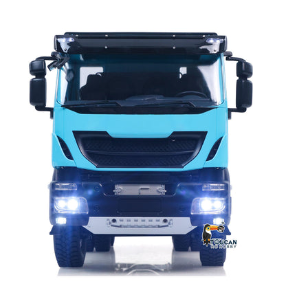 1/14 6x6 RC Sattelzugmaschine 2-Gang-Getriebe Funkfernsteuerung Auto Sounds Lichter