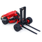 Super Frog Metal 1/14 Hydraulic Remote Control Foldable Forklift BM214 5 Valves Lights Sounds Frsky Radio Battery Storage Box