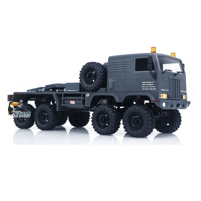 1/18 Remote Control Military Truck 8X8 All Wheel Steering Electric RC Off Road Vehicle Model 2Speed Gearbox RTR Metal Chassis