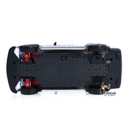 TOUCAN RC HOBBY JIABAILE 3612 4WD Plastic 1/36 RC Drift Car Gyroscope Indoor Outdoor Mini Racing Vehicles Model LED Lights Battery 2.4G Radio
