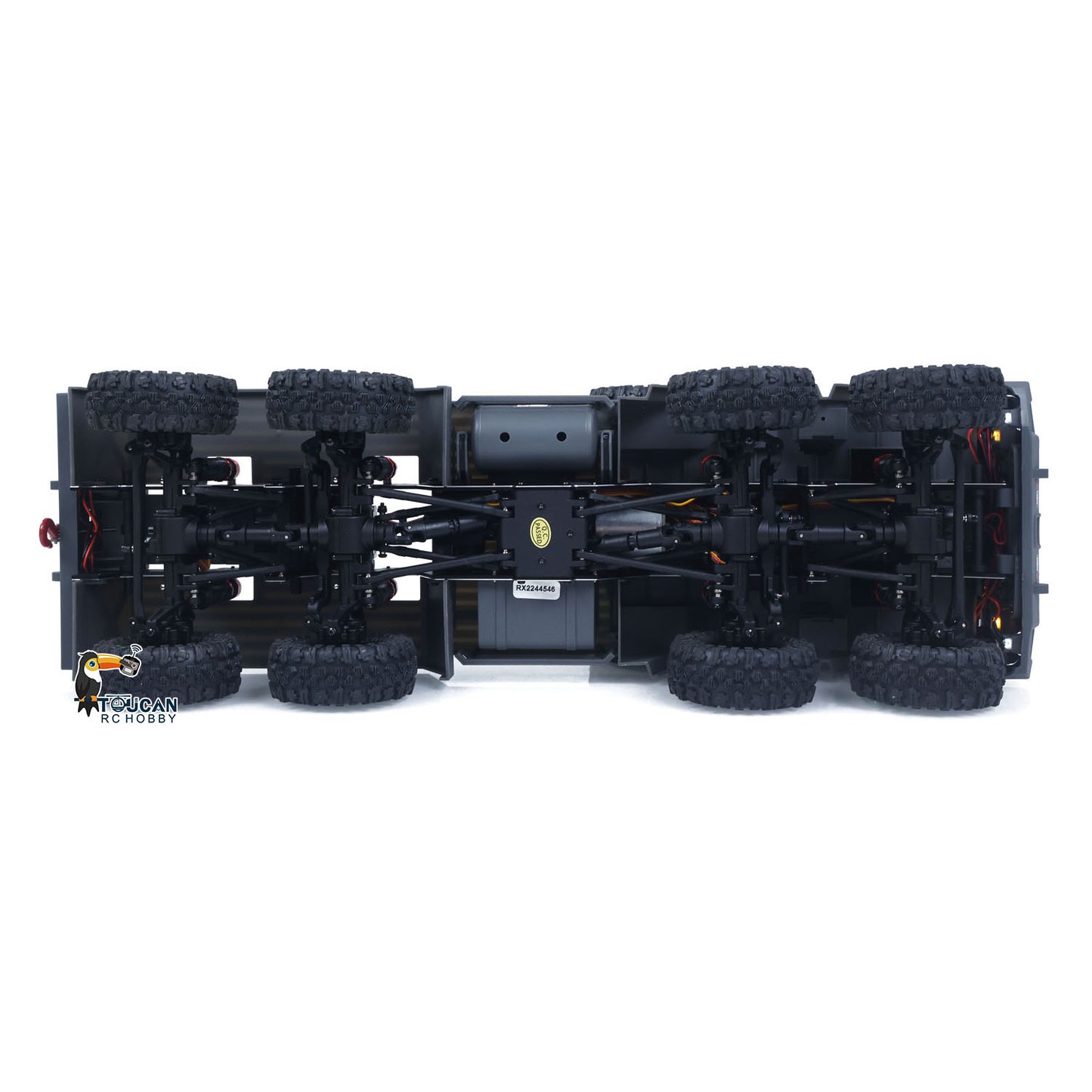 1/18 Remote Control Military Truck 8X8 All Wheel Steering Electric RC Off Road Vehicle Model 2Speed Gearbox RTR Metal Chassis