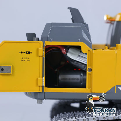 1:14 Double E E010 EC160E Vollmetall-RC-Bagger Funkgesteuertes Engineering-Fahrzeug Spielzeug Hobby-Modell DIY 