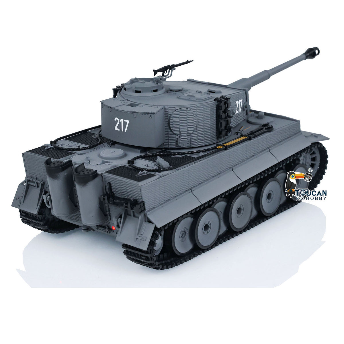 Taigen 1/24 RC Kampfpanzer Tiger I Fernbedienung Militärpanzer Panzer Infrarot Kampf USB Montiert Lackiert 217 007