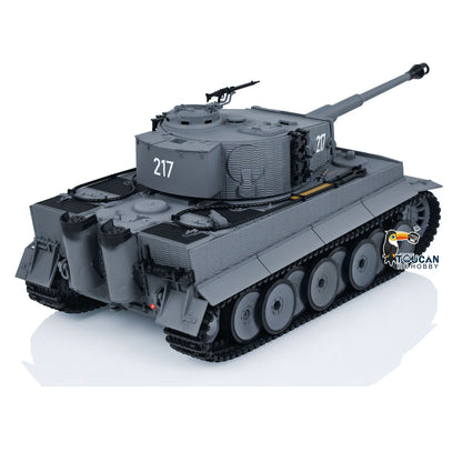 Taigen 1/24 RC Kampfpanzer Tiger I Fernbedienung Militärpanzer Panzer Infrarot Kampf USB Montiert Lackiert 217 007