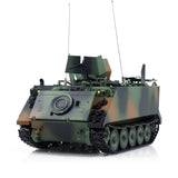 TD 1/16 RC Tank M2412-B M113A1 ACAV 360 Turret Rotation Infrared Metal Wheels Gearbox Smoke Unit Radio Control Military Model