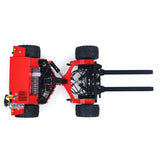SFrog BM214 Metal 1/14 RC Hydraulic Mounted Forklift Remote Control Truck 5 Way Valves Scale Machinery Enthusiasts