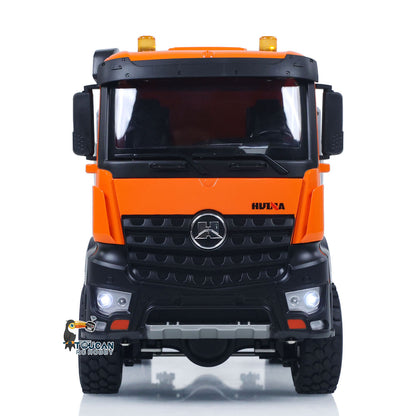 Vorbestellung 1/14 HUINA 1598 2,4G Fernbedienung Dumper 6x6 Engineering Transport Fahrzeug Hubstange Kipper Auto Licht Sound Batterie Spielzeug
