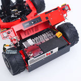 Super Frog Metal 1/14 Hydraulic Remote Control Foldable Forklift BM214 5 Valves Lights Sounds Frsky Radio Battery Storage Box