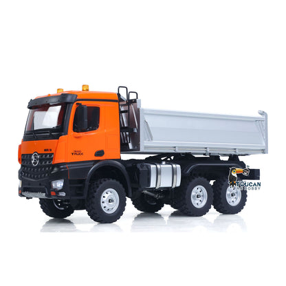 Vorbestellung 1/14 HUINA 1598 2,4G Fernbedienung Dumper 6x6 Engineering Transport Fahrzeug Hubstange Kipper Auto Licht Sound Batterie Spielzeug