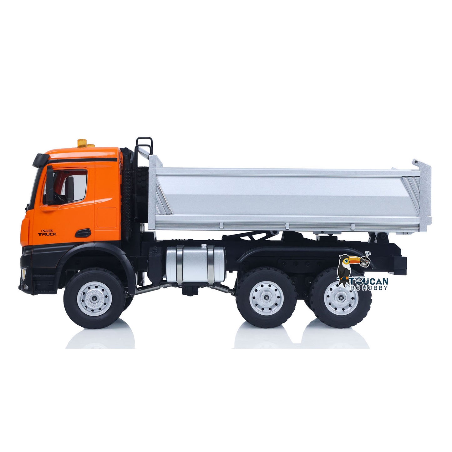 Vorbestellung 1/14 HUINA 1598 2,4G Fernbedienung Dumper 6x6 Engineering Transport Fahrzeug Hubstange Kipper Auto Licht Sound Batterie Spielzeug