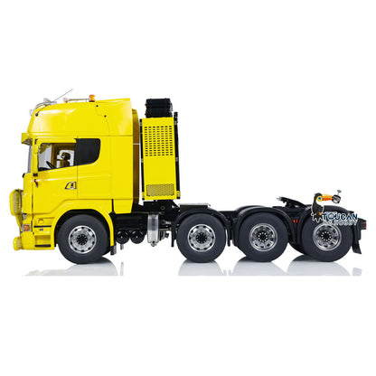 TOUCAN Lackiertes, zusammengebautes 8X8-Metall-Schwerfahrgestell 1/14 RC-Sattelzug-Funksteuerungsauto-Modell mit Licht und Ton