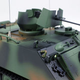 TD 1/16 RC Tank M2412-B M113A1 ACAV 360 Turret Rotation Infrared Metal Wheels Gearbox Smoke Unit Radio Control Military Model