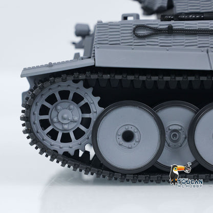 Taigen 1/24 RC Kampfpanzer Tiger I Fernbedienung Militärpanzer Panzer Infrarot Kampf USB Montiert Lackiert 217 007