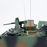 TD 1/16 RC Tank M2412-B M113A1 ACAV 360 Turret Rotation Infrared Metal Wheels Gearbox Smoke Unit Radio Control Military Model