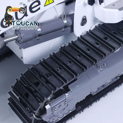 TOUCAN RC HOBBY LESU 1/14 636 Hydraulic Construction Vehicles Radio Controlle Track Loader Light Sound Motor Metal Openable Closable Bucket