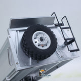 1/14 HUINA 1598 2.4G Remote Control Dumper 6x6 Engineering Transport Vehicle Lifting Rod Tipper Car Light Sound Battery Toys