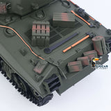 1/16 Remote Control Tank Sherman M4A3 Infrared System Barrel Elevation Smoke Unit 360 Rotation Metal Chassis Tracks Road Wheels
