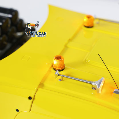 1/14 RC Sattelzugmaschine RTR Fernbedienung Auto Raucheinheit TOUCAN 8X8 Metallchassis 2-Gang-Getriebe