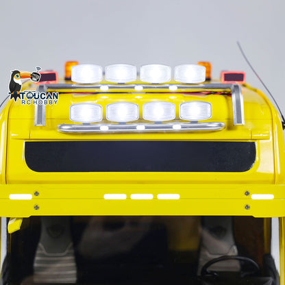 1/14 RC Sattelzugmaschine RTR Fernbedienung Auto Raucheinheit TOUCAN 8X8 Metallchassis 2-Gang-Getriebe