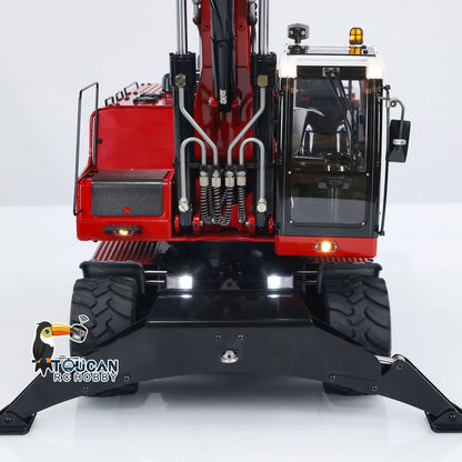 TOUCAN RC HOBBY MTM 946-3 Metal 1/14 RC Hydraulic Excavator Radio Control Digger 8-ways Reserving Valves for Model Enthusiasts