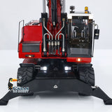 MTM 946-3 Metal 1/14 RC Hydraulic Excavator Remote Control Digger 8-ways Reserving Valves for Model Enthusiasts