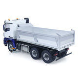 6x6 Metal Chassis Gearbox 1/14 RC Hydraulic Dump Truck 3348 Radio Controlled Tipper Differential Axle Light Sound HotRC Radio