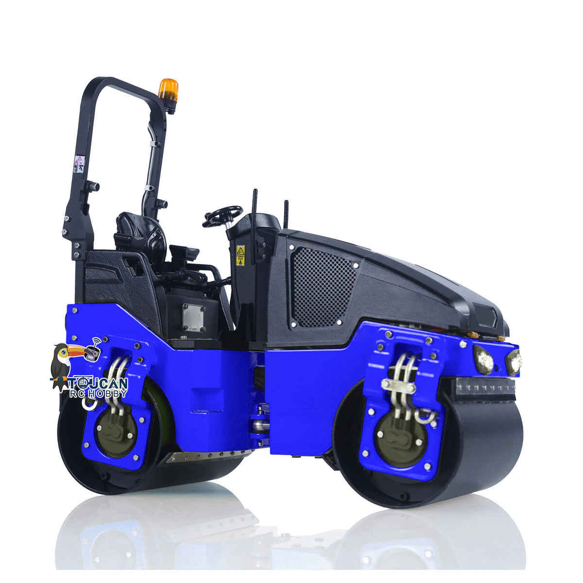 1/14 Metall RC Elektro-Straßenwalze BW120AD RTR Fernbedienung Baufahrzeug Modell Flysky ST8 Radio Batterie Lichtsystem