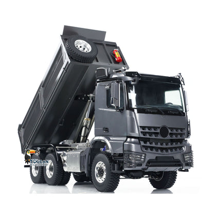 Metall 1/14 Hydraulische RC Dump Lkw 3363 6x6 Fernbedienung Kipper Auto Sound Licht
