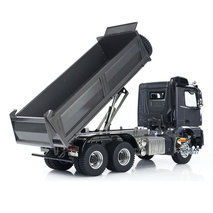 Metall 1/14 Hydraulische RC Dump Lkw 3363 6x6 Fernbedienung Kipper Auto Sound Licht