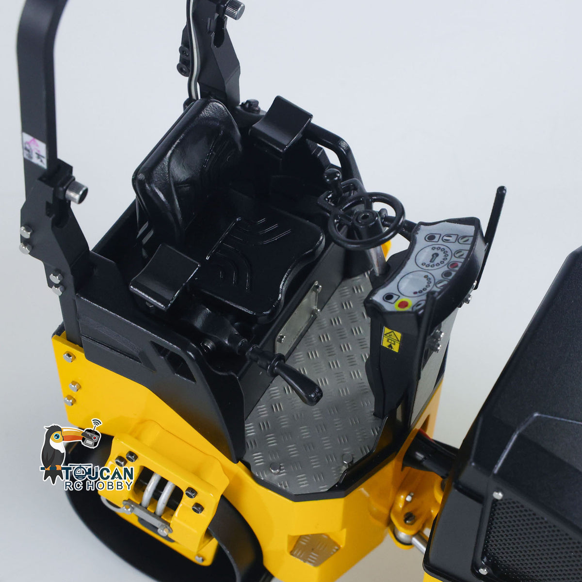 1/14 Metall RC Elektro-Straßenwalze BW120AD RTR Fernbedienung Baufahrzeug Modell Flysky ST8 Radio Batterie Lichtsystem