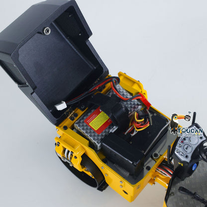 1/14 Metall RC Elektro-Straßenwalze BW120AD RTR Fernbedienung Baufahrzeug Modell Flysky ST8 Radio Batterie Lichtsystem