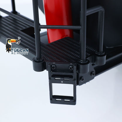 HUINA 1/18 Electric Lifting Remote Control Semi Dump Trailer for RC Tractor Truck 1501 Tail Light Support Leg No Sound System