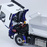 6x6 Metal Chassis Gearbox 1/14 RC Hydraulic Dump Truck 3348 Radio Controlled Tipper Differential Axle Light Sound HotRC Radio