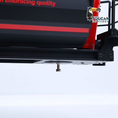 HUINA 1/18 Electric Lifting Remote Control Semi Dump Trailer for RC Tractor Truck 1501 Tail Light Support Leg No Sound System