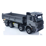 1/14 RC Hydraulic Dump Truck BZ 3363 8*8 2Speed Remote Control Tipper Hobbywing 1060 ESC Flowing Water Light Flysky ST8 Radio
