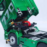 1/14 KABOLITE 6*6 Remote Control Tractor Truck SC 770S 2Speed Gearbox Axle Locks Electric Windshield Wiper Openable Door RTR